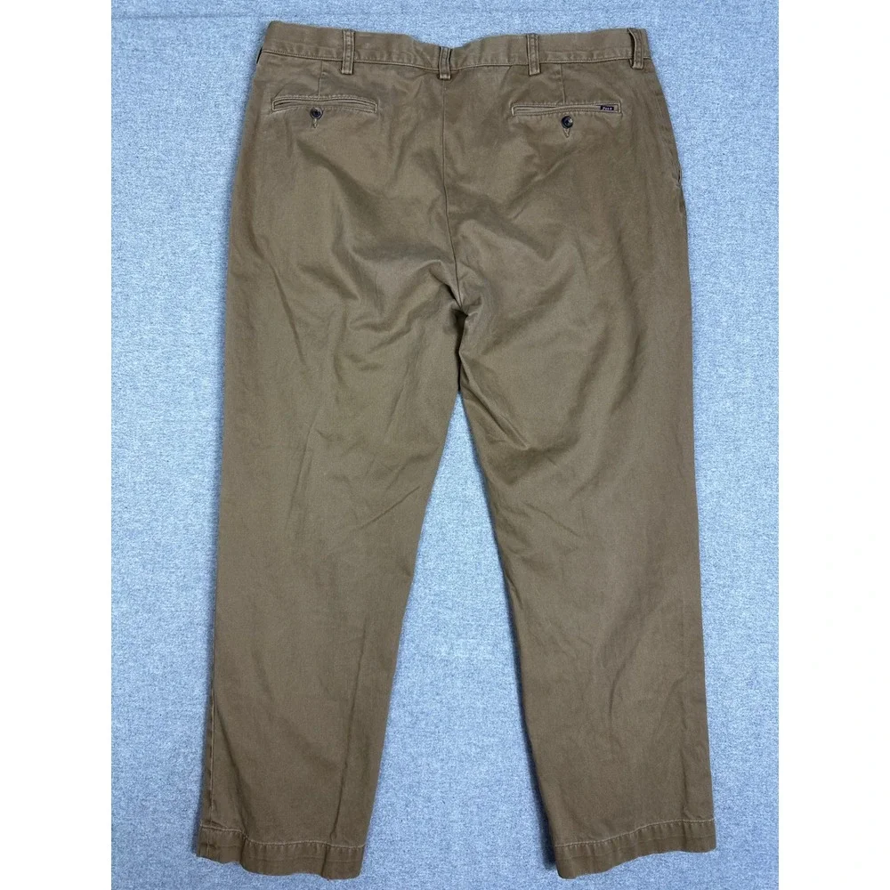 Polo Ralph Lauren Chino Pants Mens 38x30 Brown Classic Fit Straight Leg Cotton